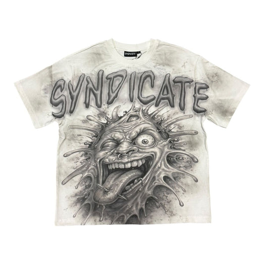 Syndicate "Airbrush 2 Tee" White