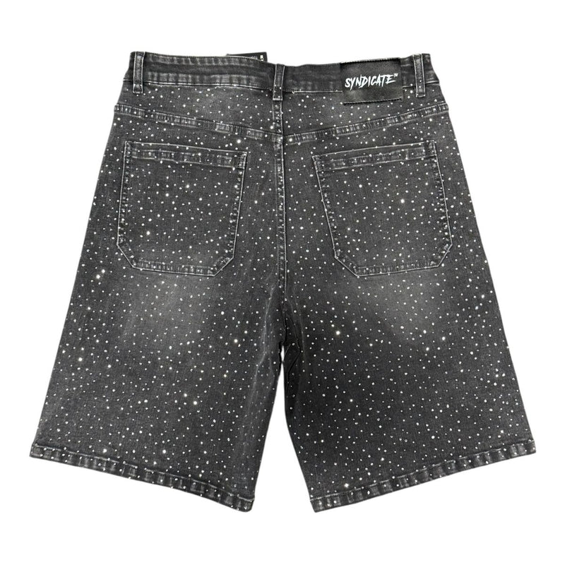 Syndicate "Cosmo" Dark Grey Wash  Denim Jorts