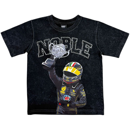 Noble Race Kids Premium Tee Washed Black