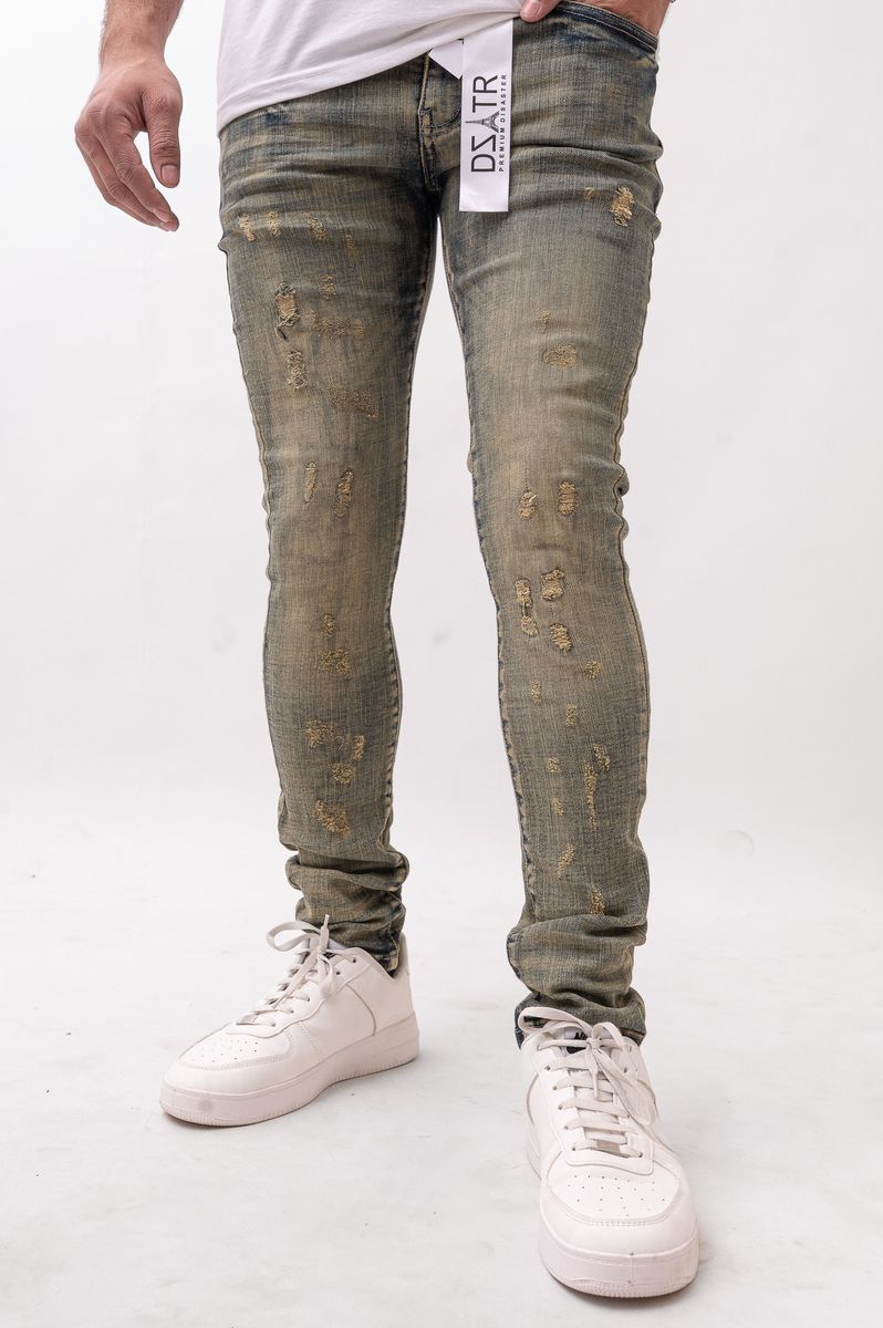 Disaster Super Stretch Denim - Slim Fit - Purpose Blue  (418)