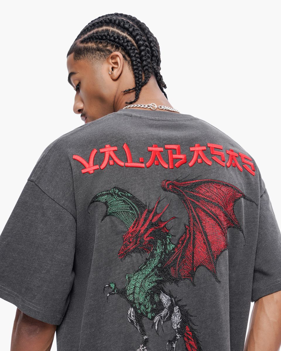 Valabasas "kaen" T-Shirt Dark Grey