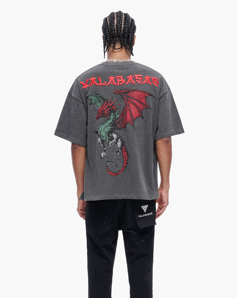 Valabasas "kaen" T-Shirt Dark Grey