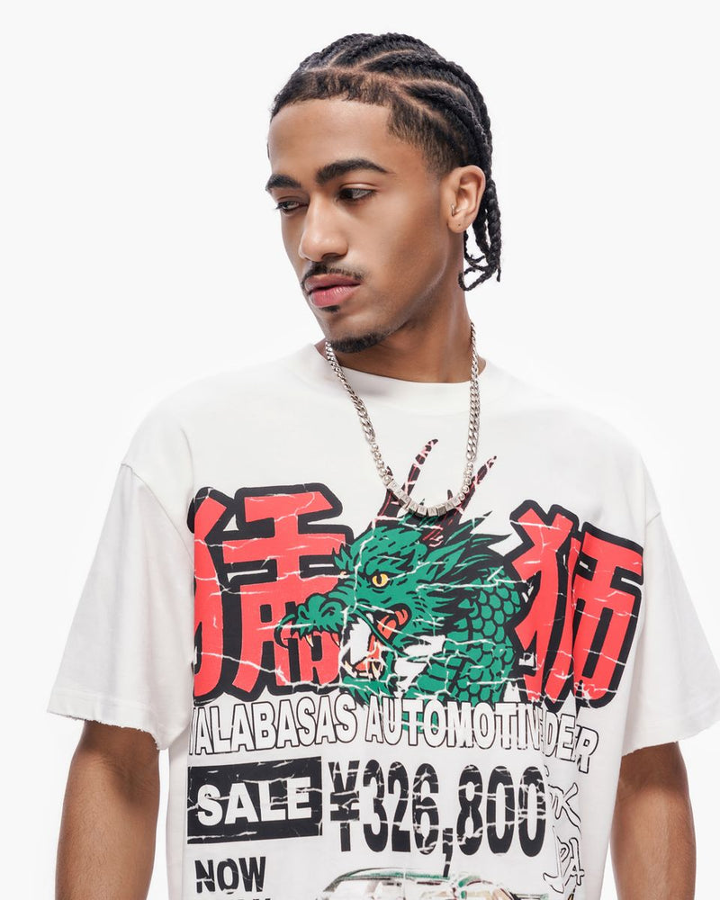 Valabasas " Japanese " T-Shirt White