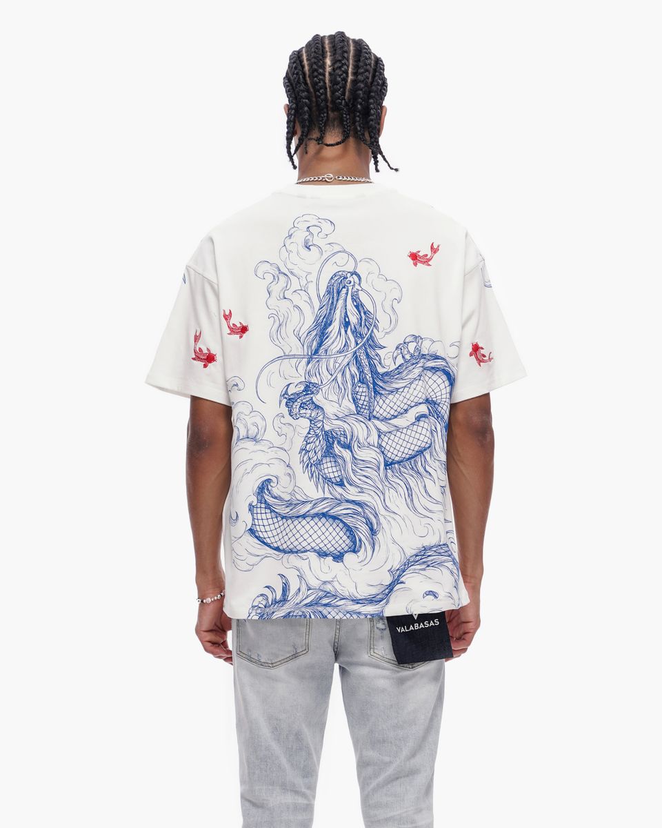 Valabasas "Mythic Flow" T-Shirt White