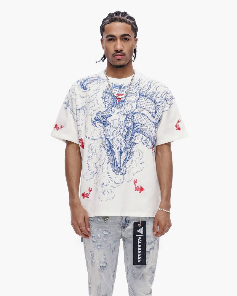 Valabasas "Mythic Flow" T-Shirt White