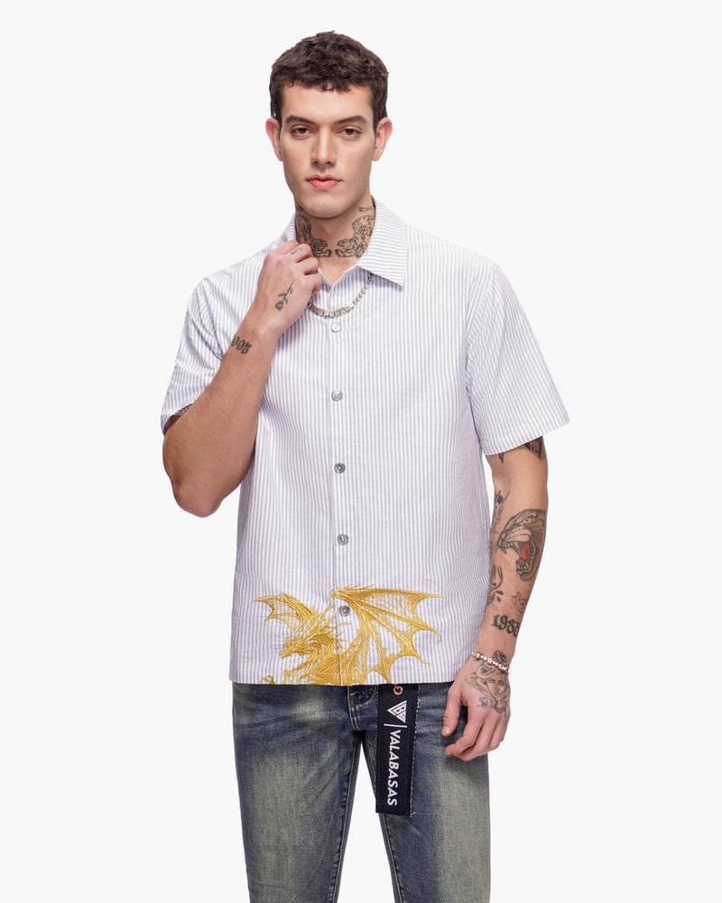 Valabasas "Fugazi " Button Down White