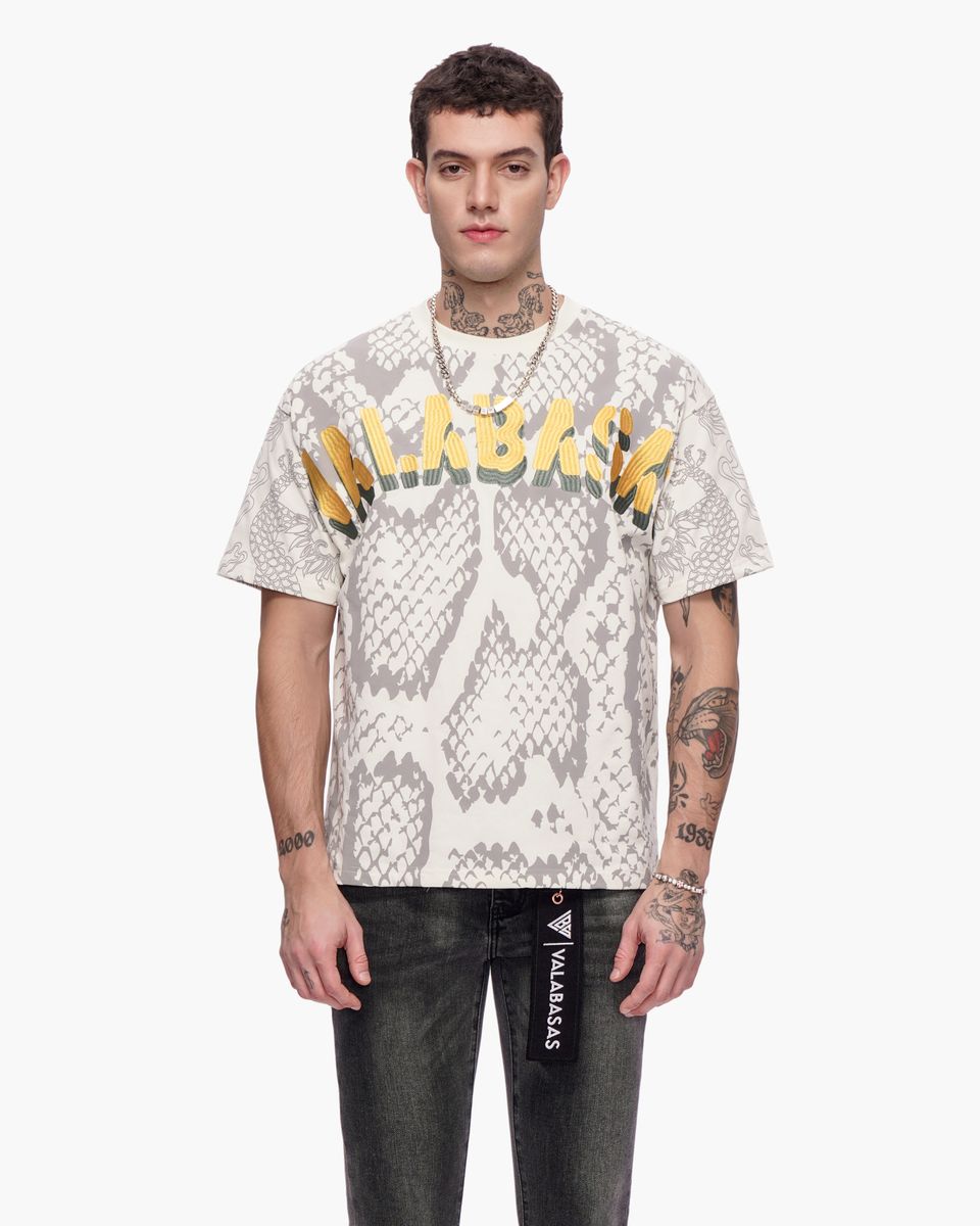 Valabasas "Serpent Fade " T-Shirts White