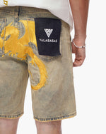 Valabasas "Kuroto" Jeans Shorts Vintage Wash