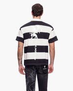 Valabasas "Kaiju " Collar T-Shirt Black and White
