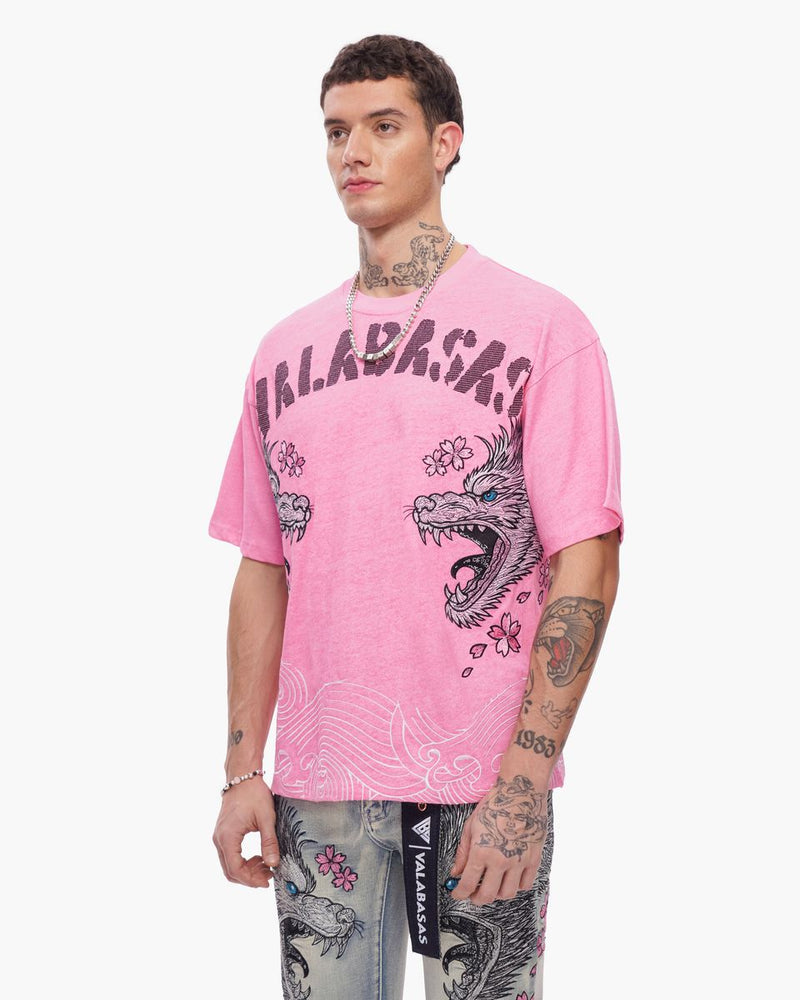 Valabasas " IKARI " T-Shirt Pink