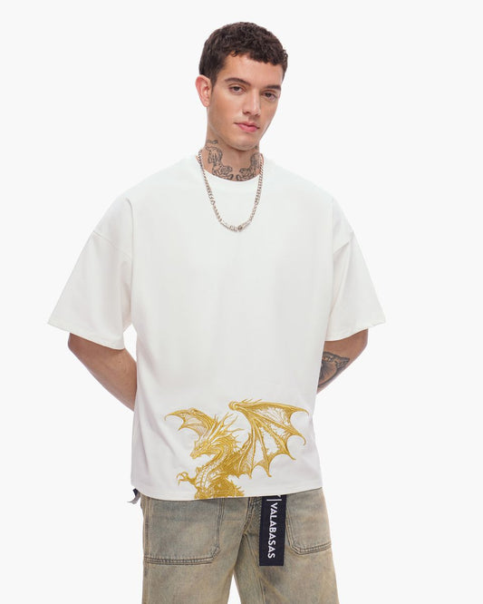 Valabasas "Kujnji " T-Shirt White/Gold