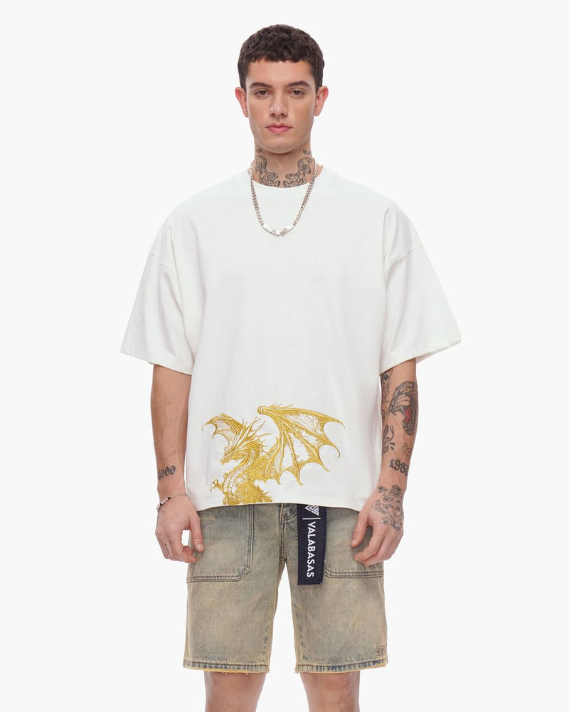 Valabasas "Kujnji " T-Shirt White/Gold
