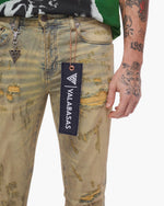 Valabasas Collage Skinny Vintage  Wash