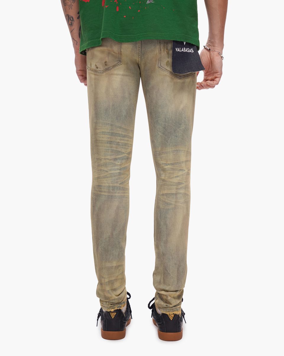 Valabasas Collage Skinny Vintage  Wash