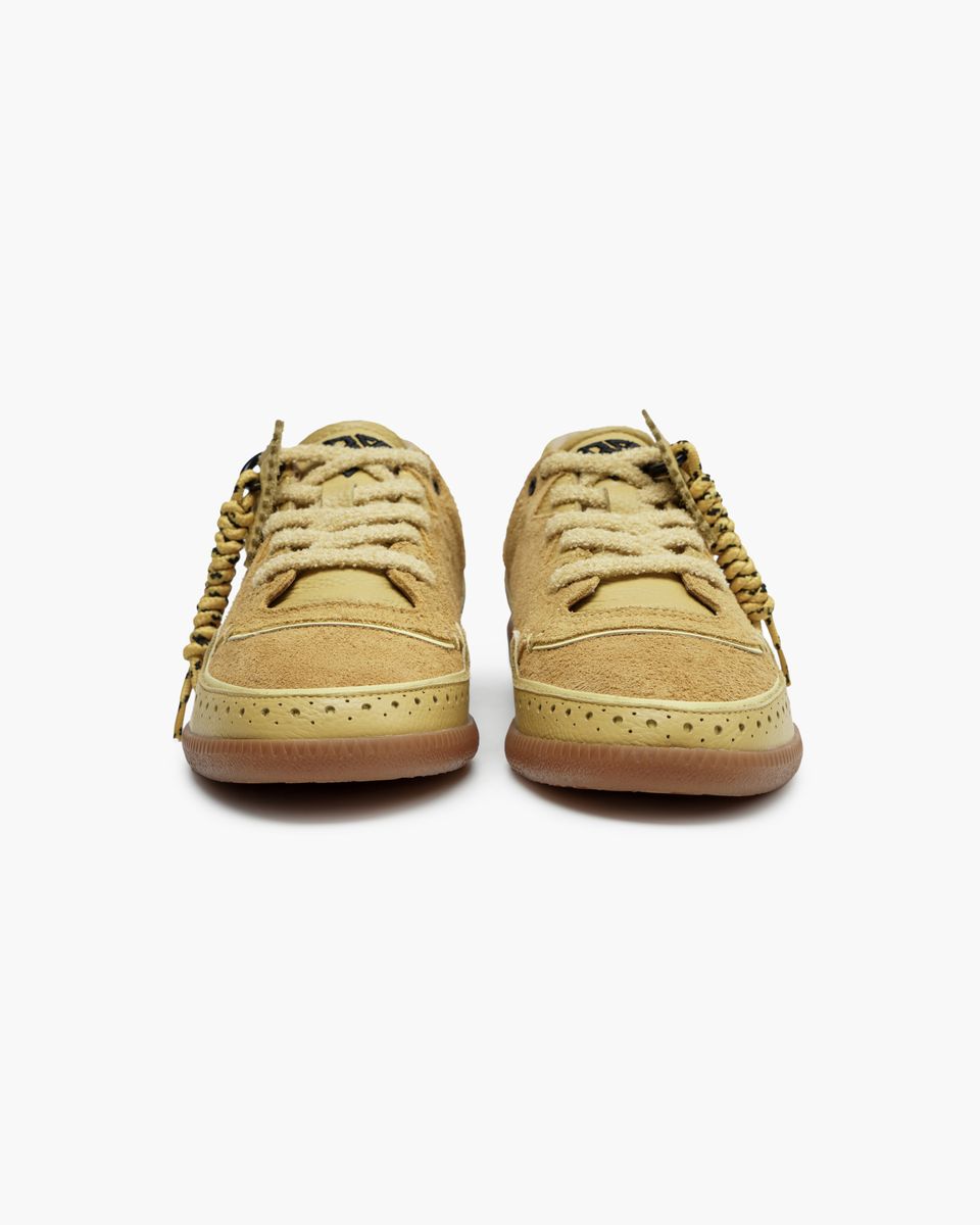 Valabasas "Able " Suede Yellow Shoes