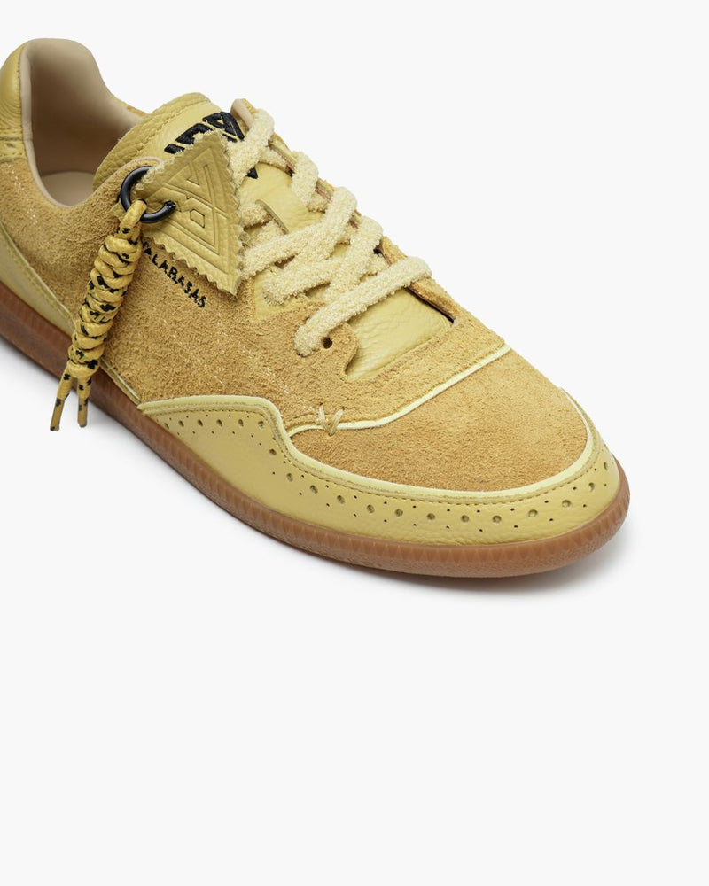 Valabasas "Able " Suede Yellow Shoes