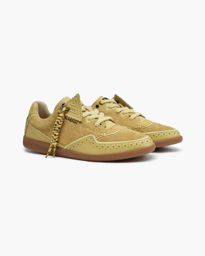 Valabasas "Able " Suede Yellow Shoes