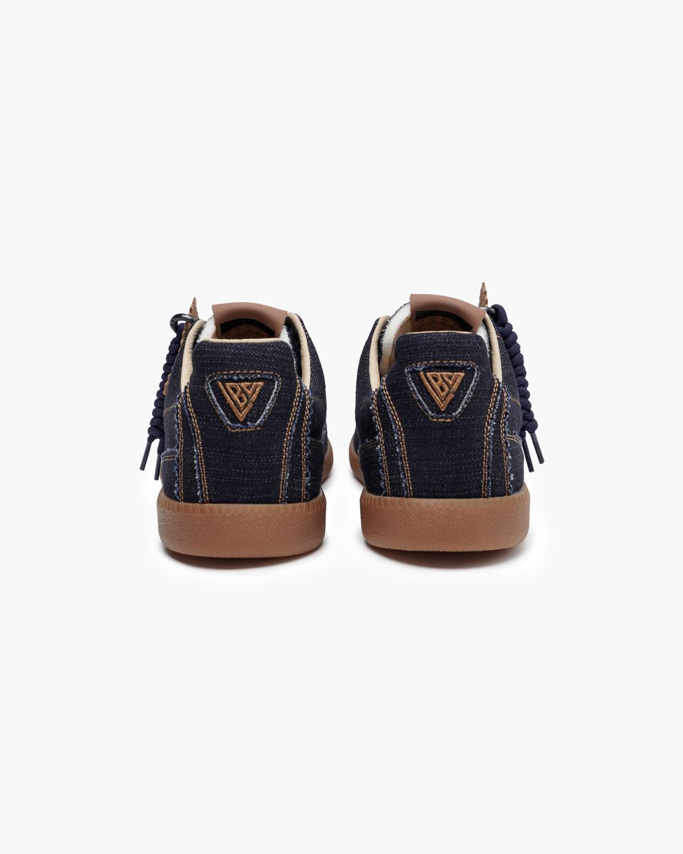 Valabasas "Able " Sude Indigo Shoes