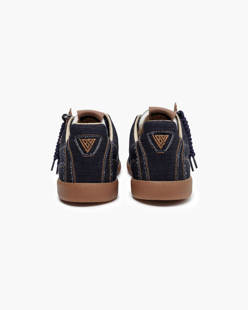 Valabasas "Able " Sude Indigo Shoes
