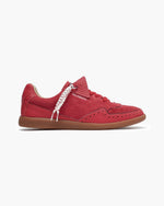 Valabasas "Able " Sude Red Shoes