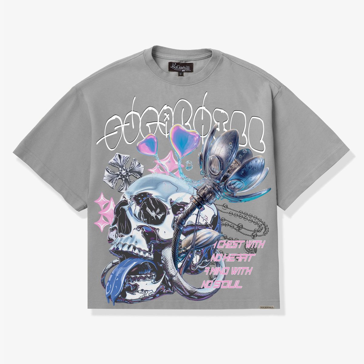Sugarhill "Vaporize " Grey T-Shirt