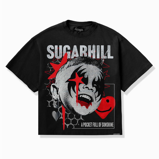 Sugarhill "Sunshine" T-Shirt Black