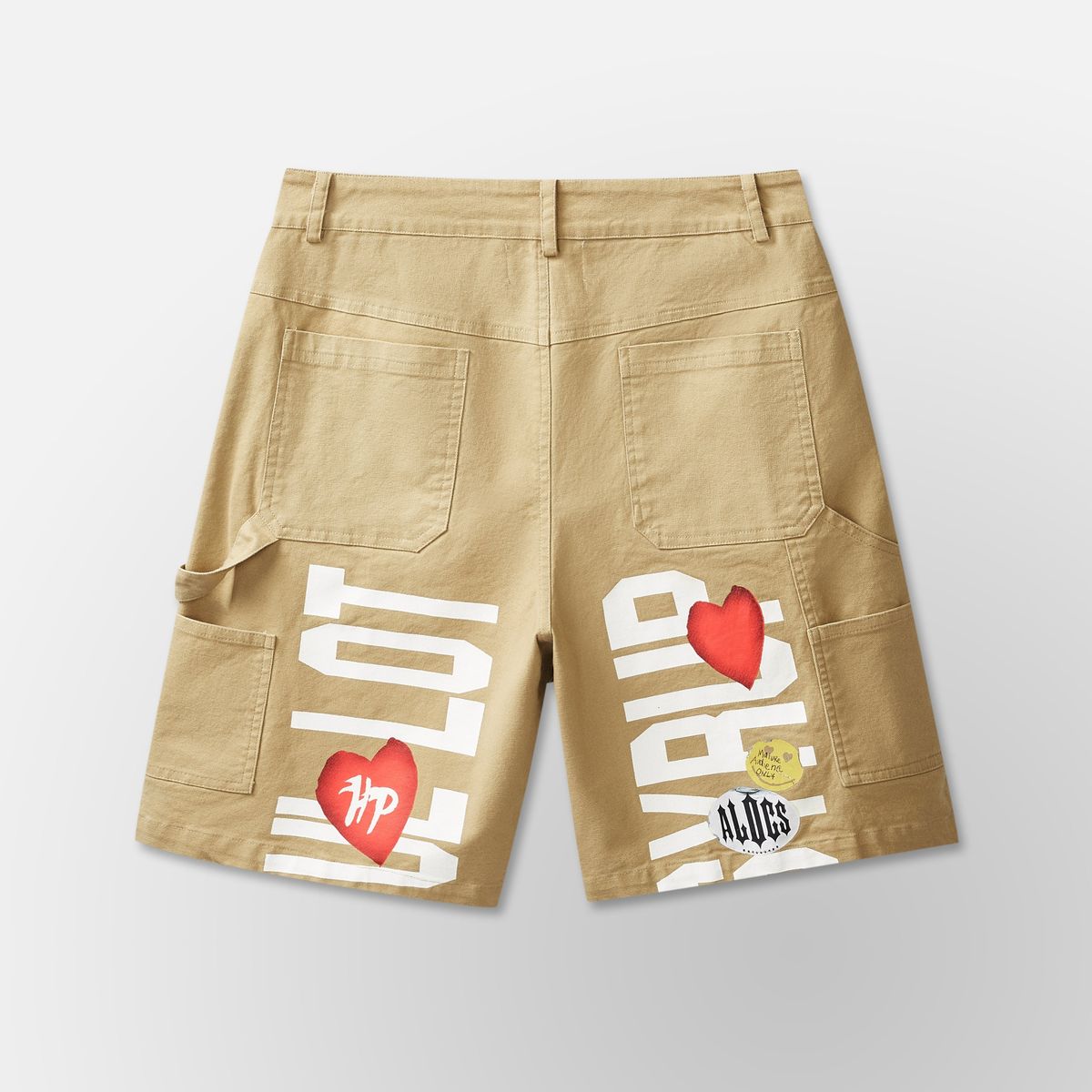 Hyde Park Carpenter Work Wear Shorts ALOCS - Brown