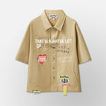 Hyed Park  Mecanic Work Wear Shirt ALOCS x HP- Brown