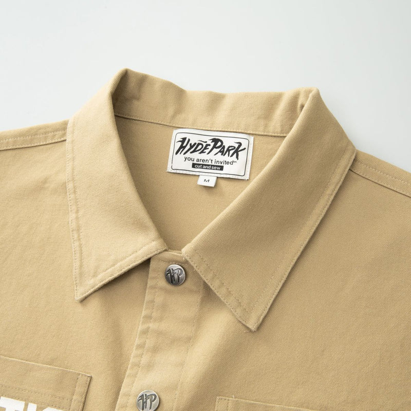 Hyed Park  Mecanic Work Wear Shirt ALOCS x HP- Brown