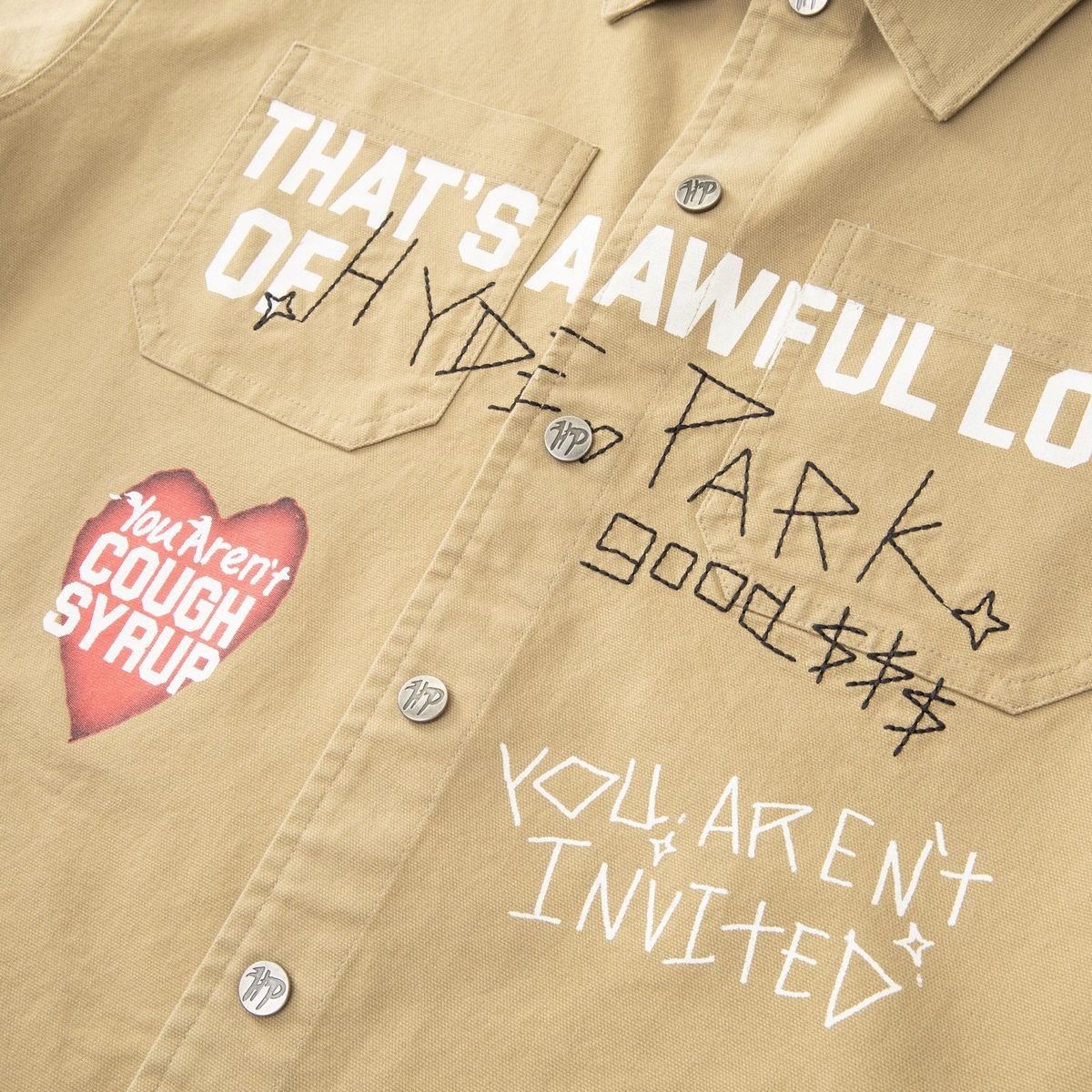 Hyed Park  Mecanic Work Wear Shirt ALOCS x HP- Brown