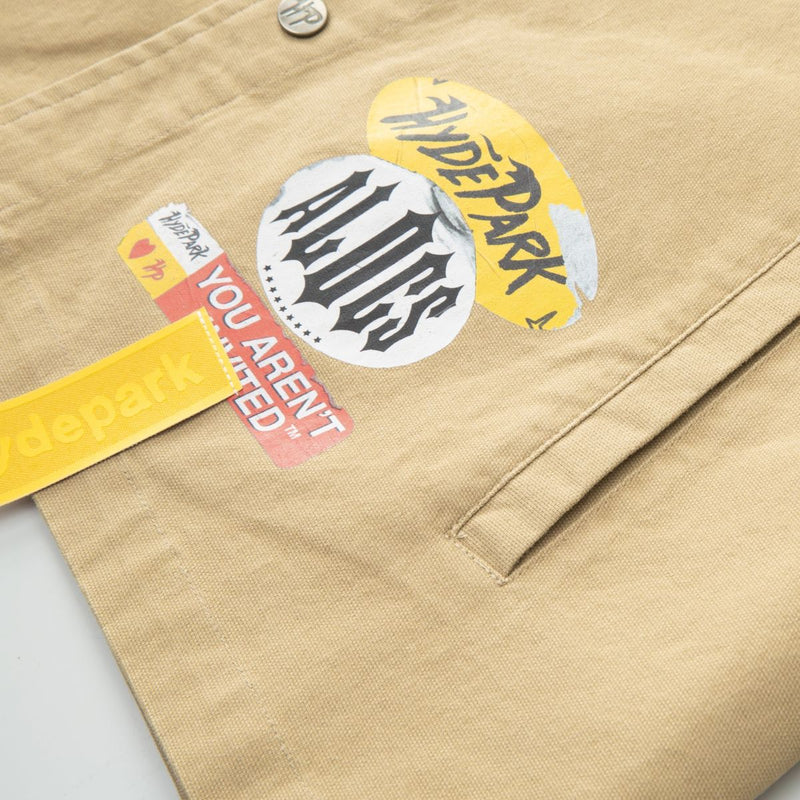 Hyed Park  Mecanic Work Wear Shirt ALOCS x HP- Brown