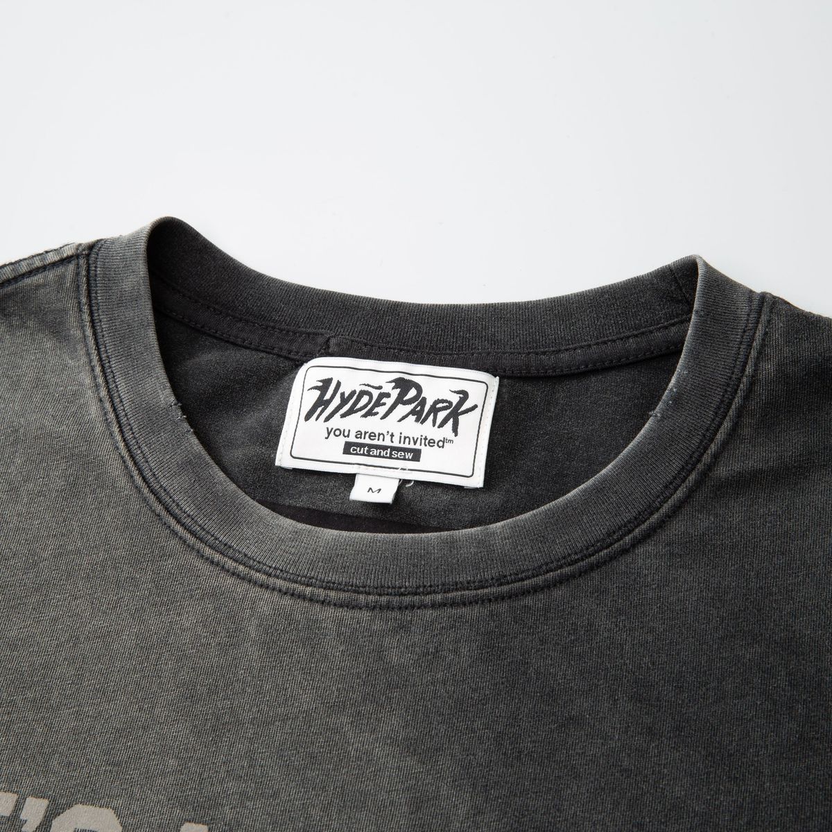 Hyed Park  ALOCS HP Stickered T-shirt Black