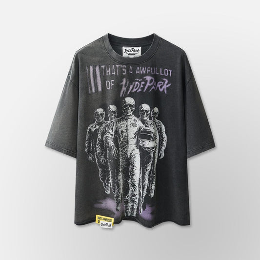 Hyed Park Cough Syrup Moto Racer Team T-shirt Black
