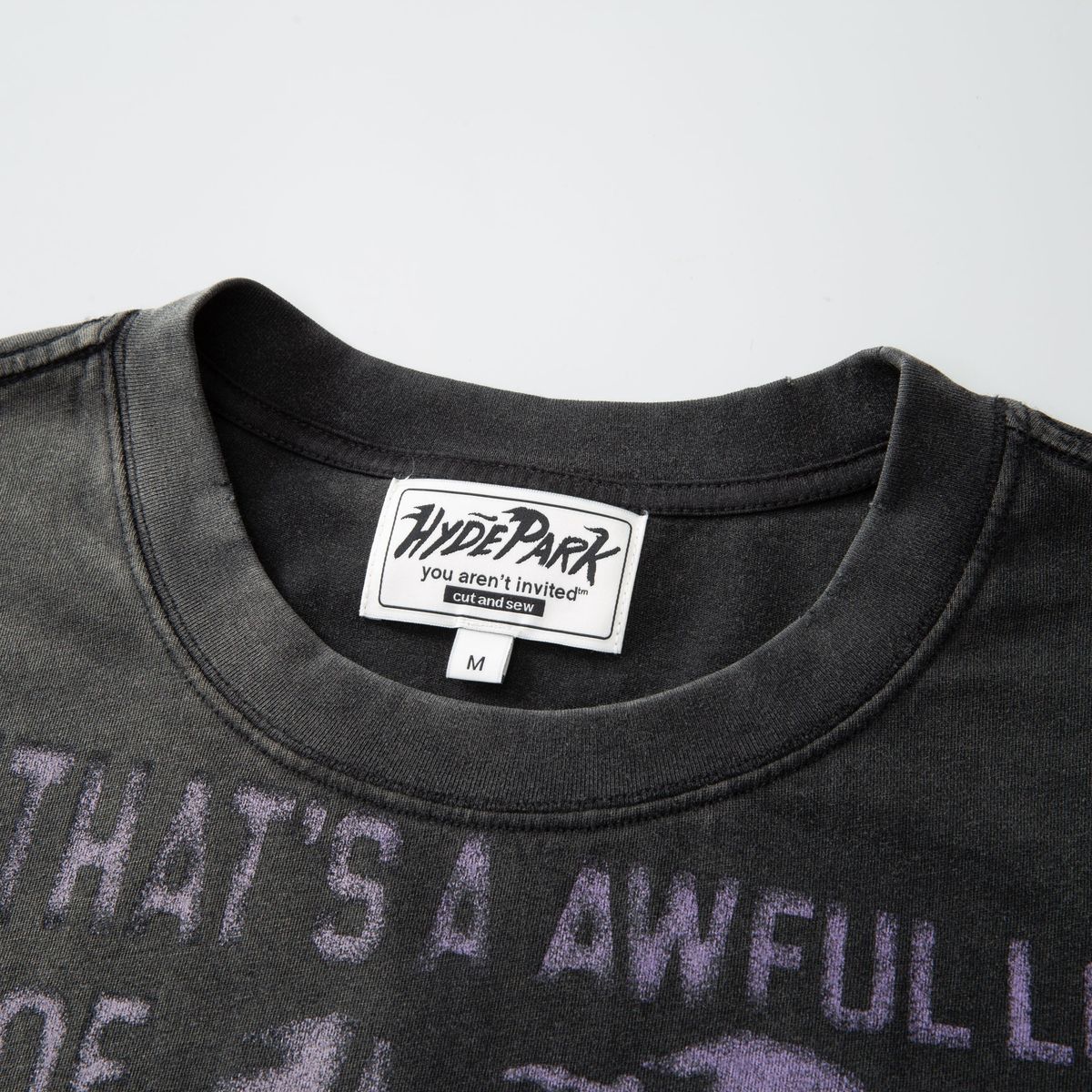 Hyed Park Cough Syrup Moto Racer Team T-shirt Black