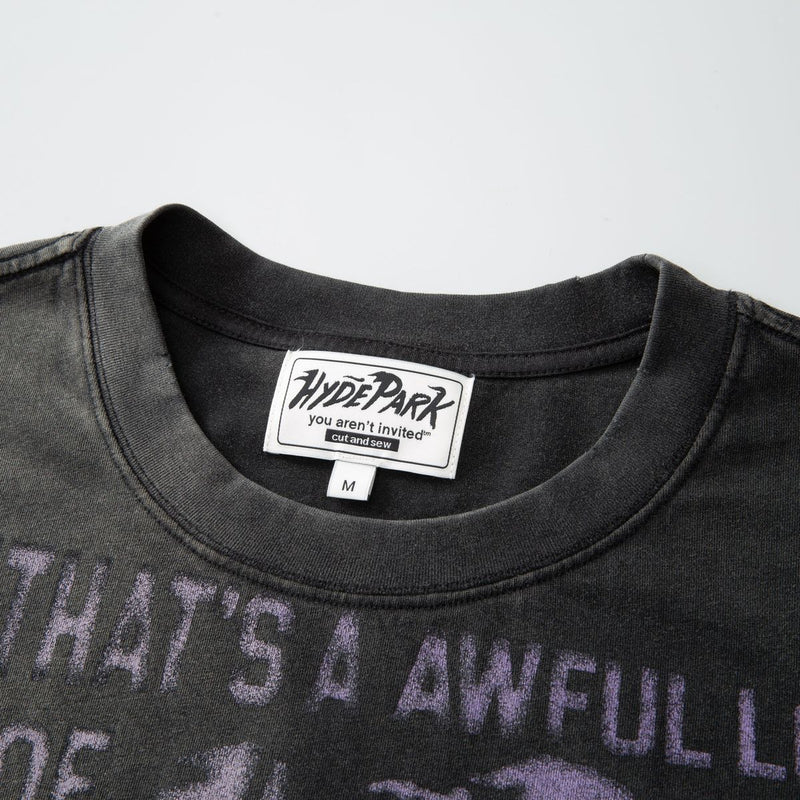 Hyed Park Cough Syrup Moto Racer Team T-shirt Black