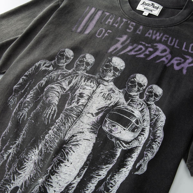 Hyed Park Cough Syrup Moto Racer Team T-shirt Black