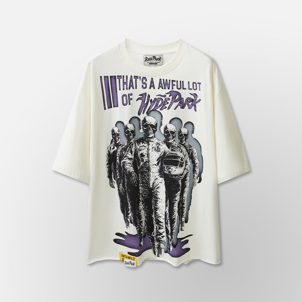 Hyed Park Cough Syrup Moto Racer Team T-shirt White