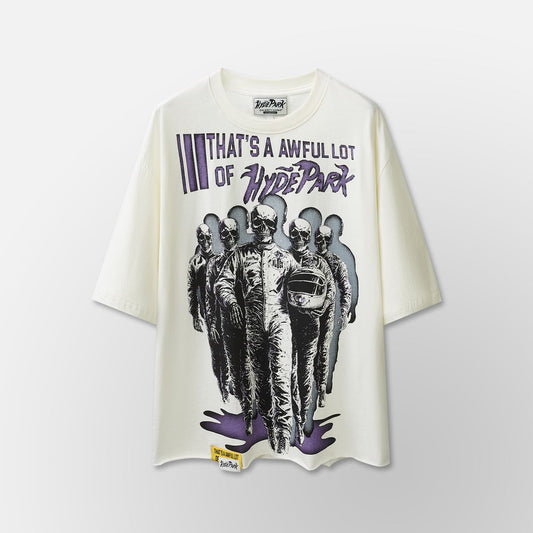 Hyed Park Cough Syrup Moto Racer Team T-shirt White