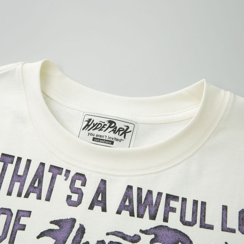 Hyed Park Cough Syrup Moto Racer Team T-shirt White