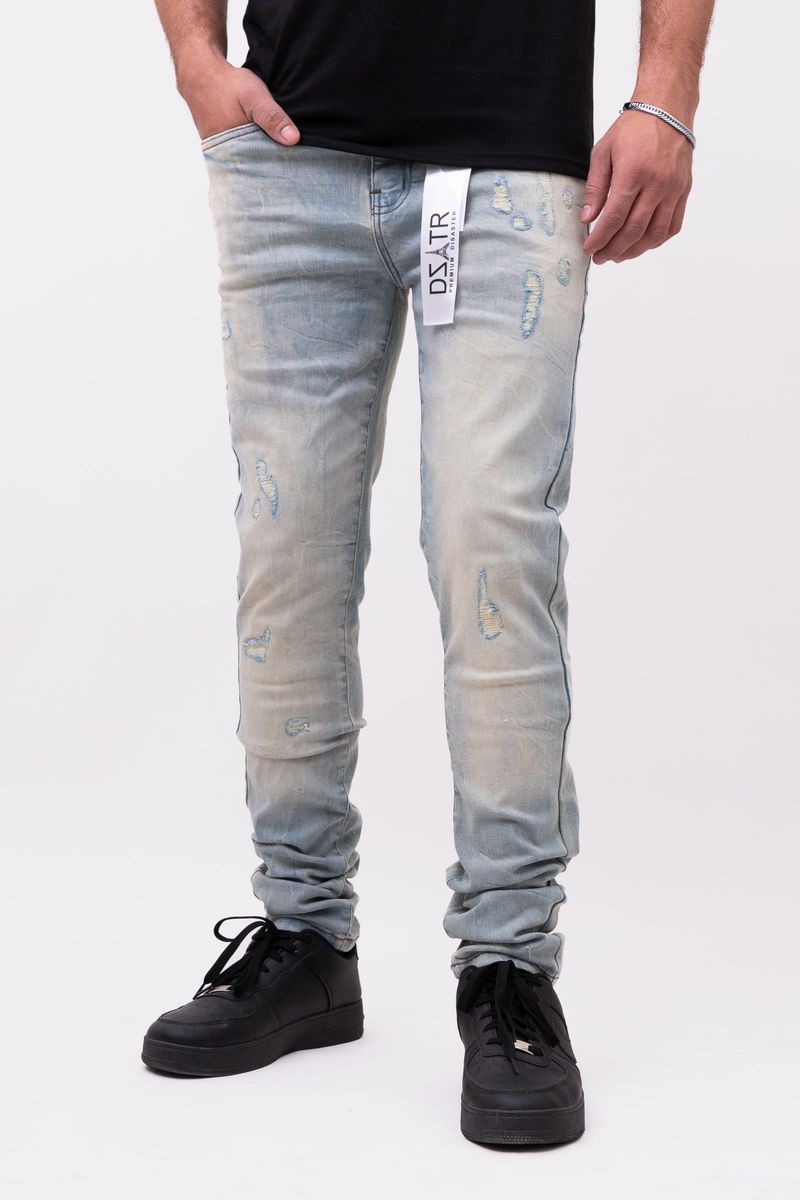 Disaster Super Stretch Denim - Slim Fit - Ice Vintage (641)