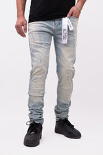 Disaster Super Stretch Denim - Slim Fit - Ice Vintage (641)