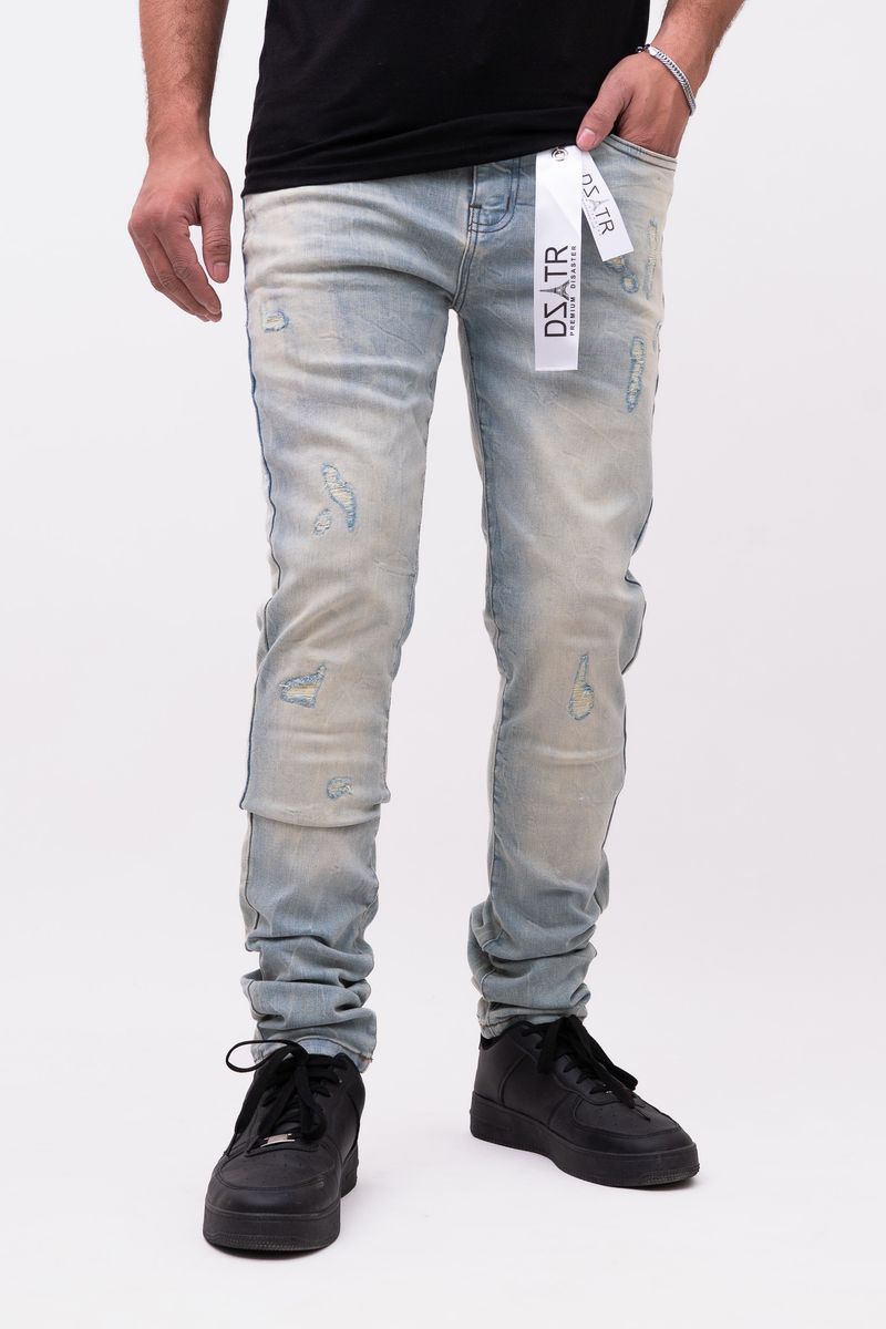 Disaster Super Stretch Denim - Slim Fit - Ice Vintage (641)