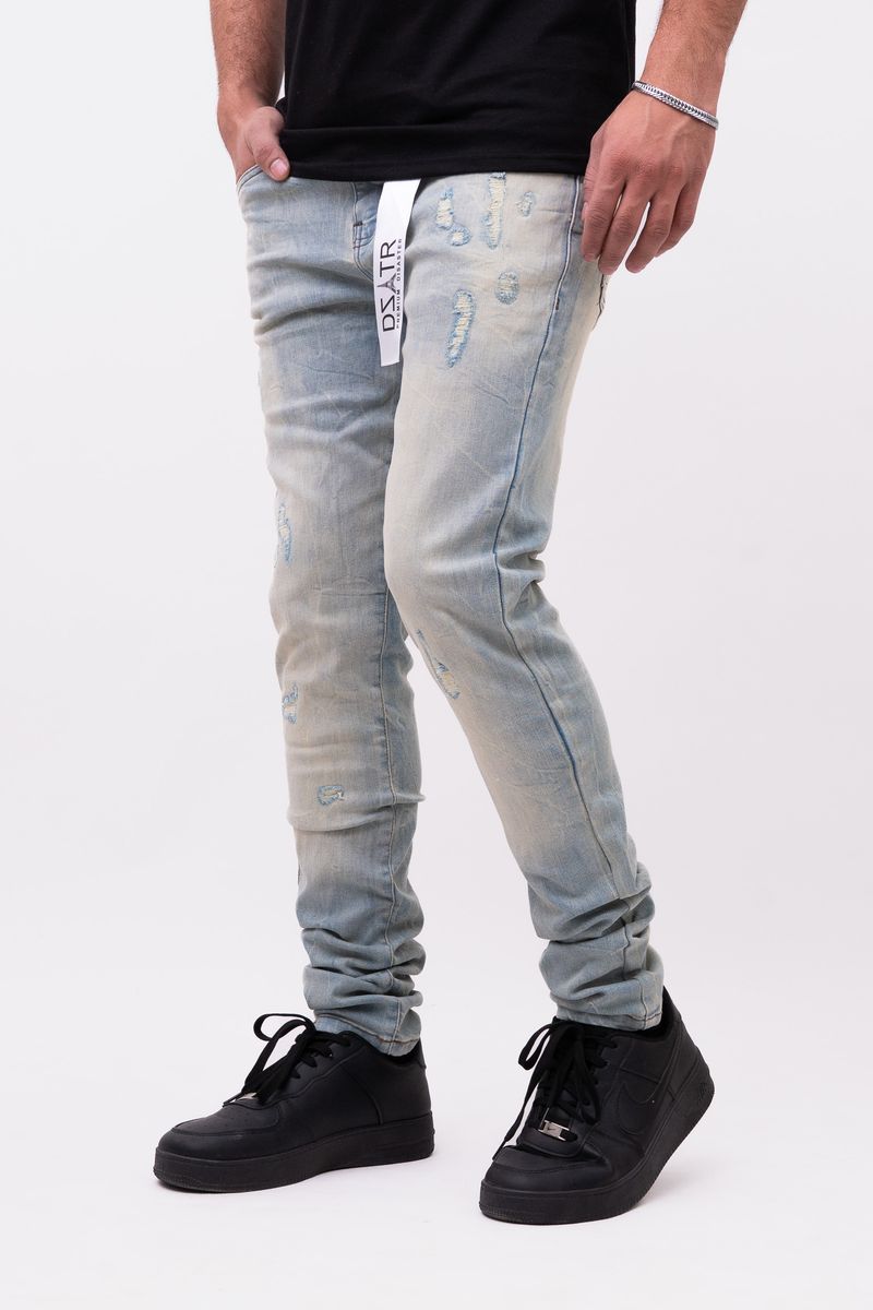 Disaster Super Stretch Denim - Slim Fit - Ice Vintage (641)