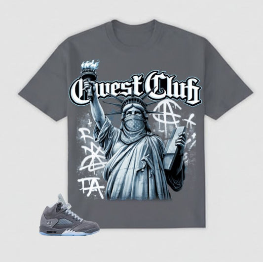 G West Freedom Grey T-Shirt