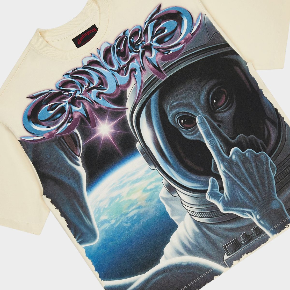 Godspeed First Contact 2 T-Shirt "Bone "