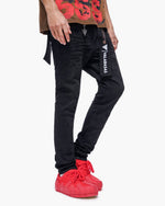 Valabasas  Blackout Skinny Black Washed