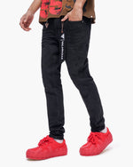 Valabasas  Blackout Skinny Black Washed
