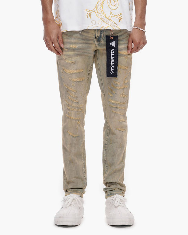 Valabasas Repair Skinny Vintage Wash