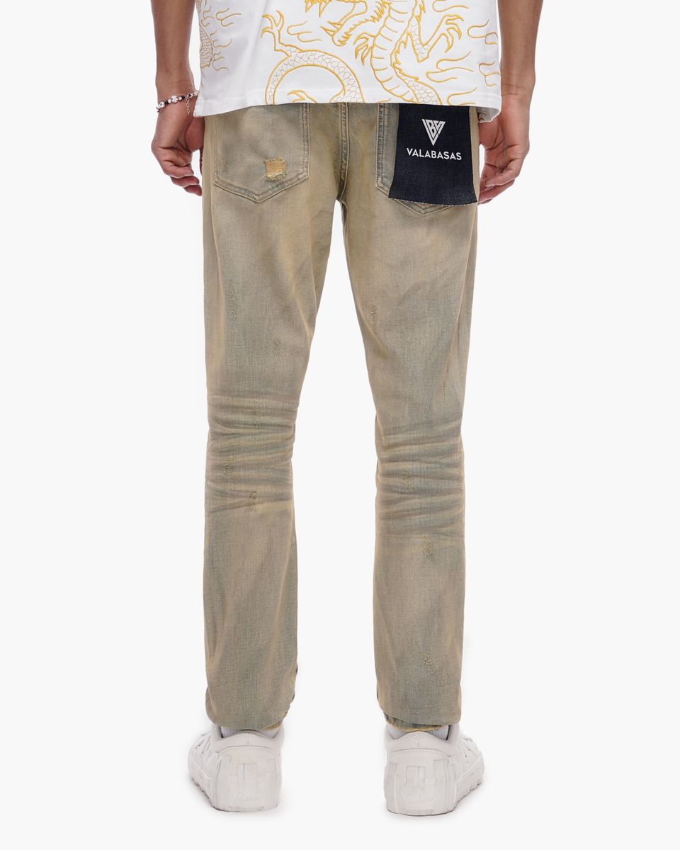 Valabasas Repair Skinny Vintage Wash