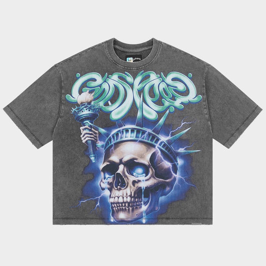 Godspeed Liberty T-Shirt "Grey"